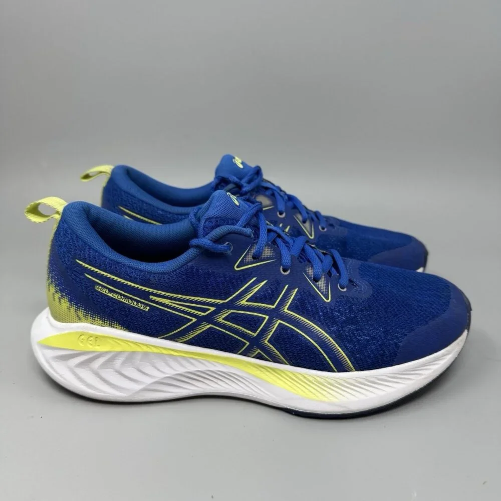 Asics Trainers Womens Size 6.5 Gel Cumulus 25 Blue Road Running Gym Shoes